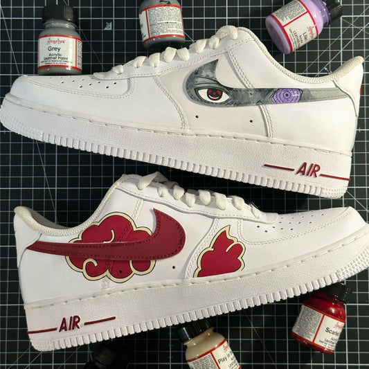 Obito Air Force 1s- Ready to Ship